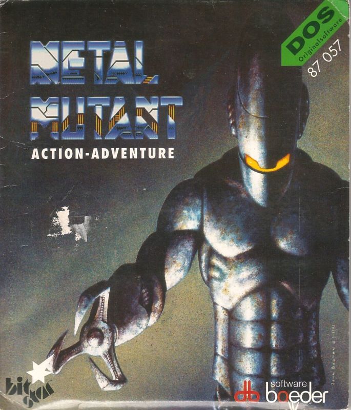 Metal Mutant box art for Atari ST